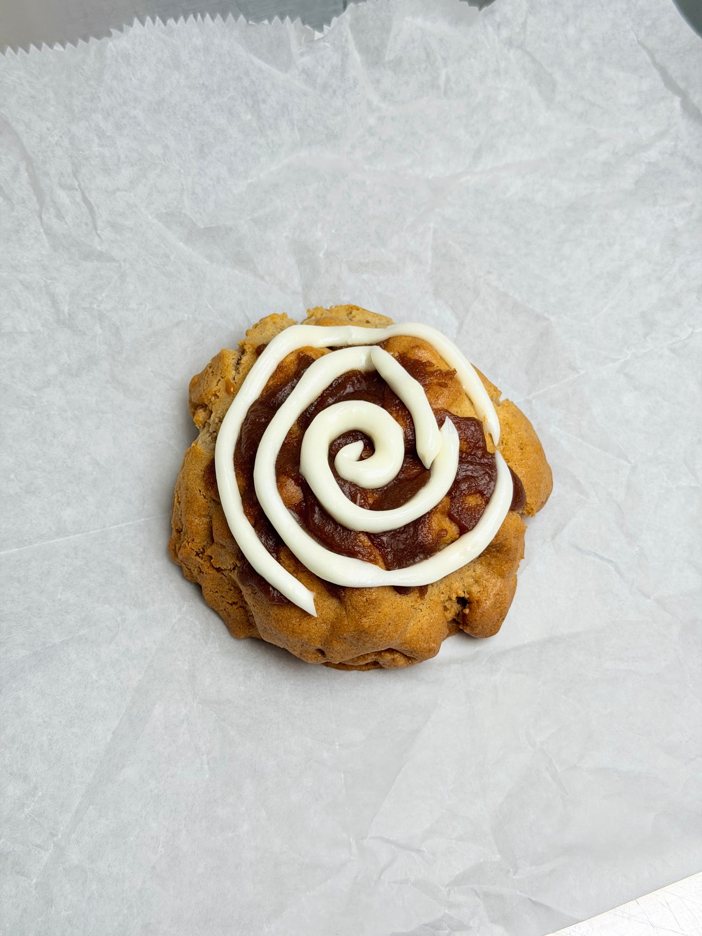 Cinnamon Roll Cookie