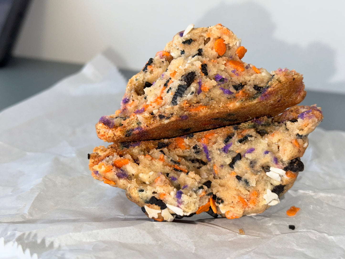 Spooky Oreo funfetti